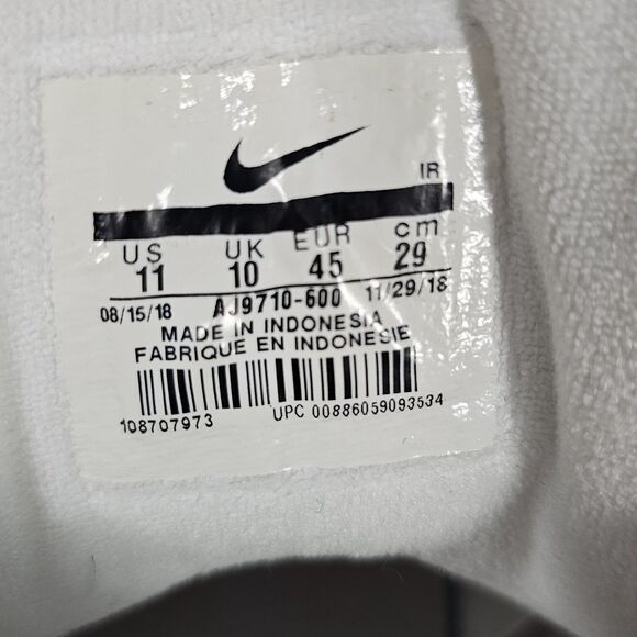 Nike Air Darwin Retro “Varsity Red” Men’s Size 11 AJ9710-600 Dennis Rodman - Picture 7 of 7